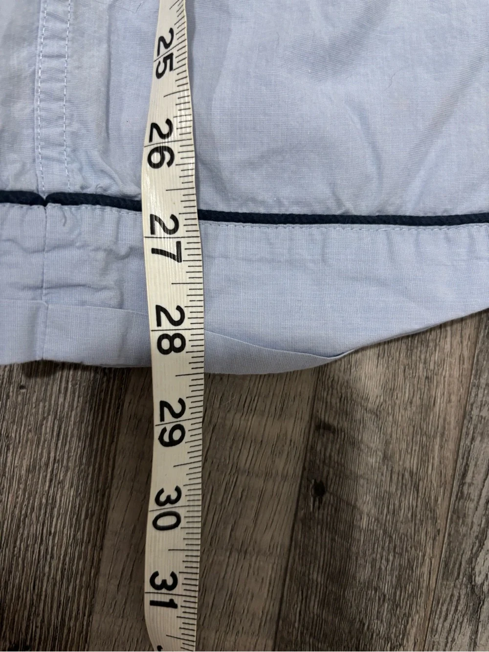 J. Crew Women’s Light Blue Cotton Pajama Set S